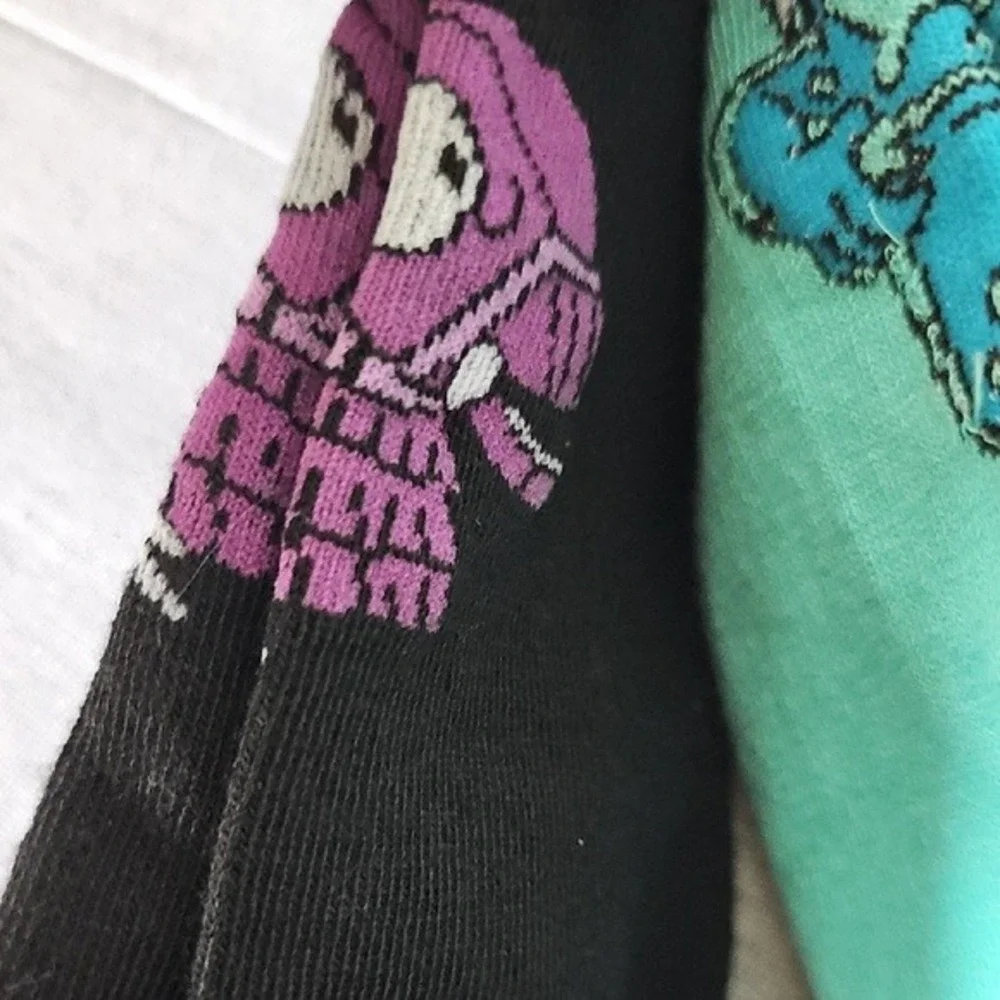 Fortnite NWT 6 Pairs Ankle Socks Size Large 3-9 Colorful